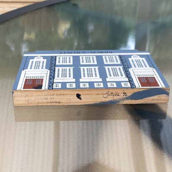 The Cat's Meow Lincoln School Series VI 1988 Signed Faline 1990 - Picture 6 of 6